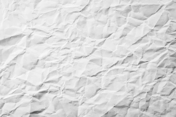 Textura Papel Branco Amassado Vintage Criativo Para Fundo Design — Fotografia de Stock