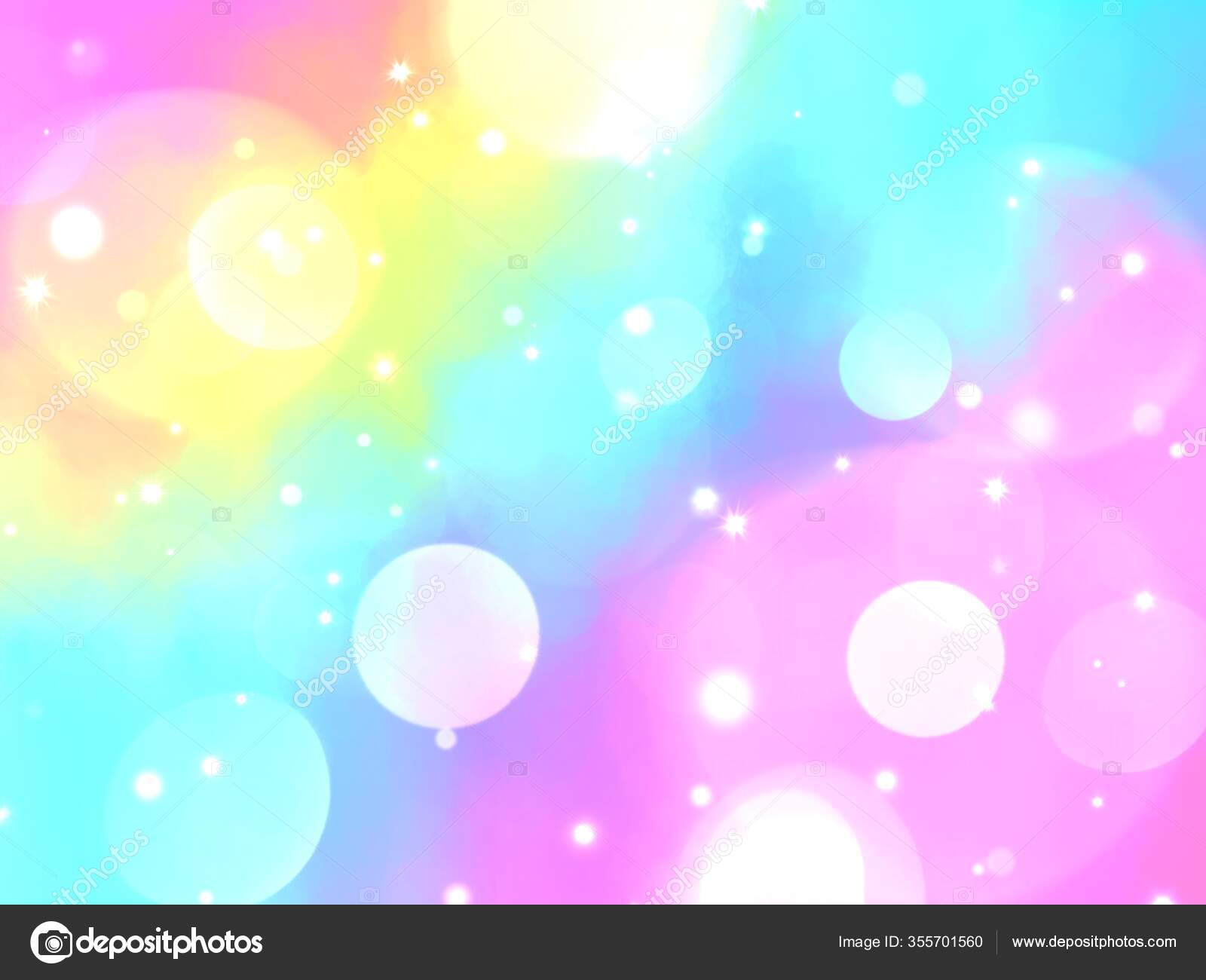 Fondo Arco Iris Abstracto Colorido — Foto de stock #355701560 © Quietword, image size:1600x1300