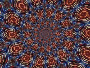 Renkli arka plana sahip yaratıcı soyut tasarım kavramı