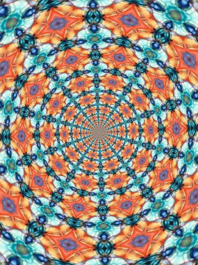 Renkli arka plana sahip yaratıcı soyut tasarım kavramı