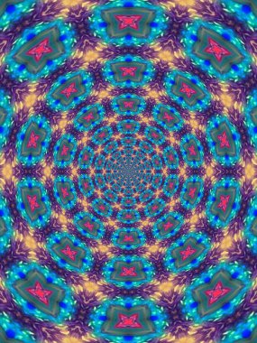 Renkli arka plana sahip yaratıcı soyut tasarım kavramı