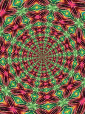 Renkli arka plana sahip yaratıcı soyut tasarım kavramı