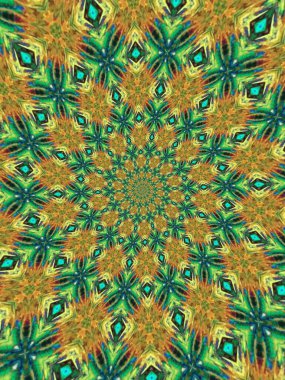 Renkli arka plana sahip yaratıcı soyut tasarım kavramı