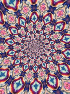 Renkli arka plana sahip yaratıcı soyut tasarım kavramı