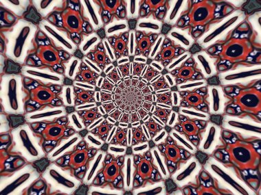 Renkli arka plana sahip yaratıcı soyut tasarım kavramı