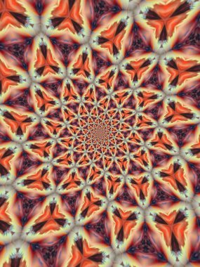 Renkli arka plana sahip yaratıcı soyut tasarım kavramı