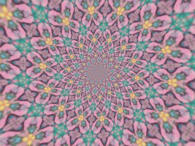 Renkli arka plana sahip yaratıcı soyut tasarım kavramı