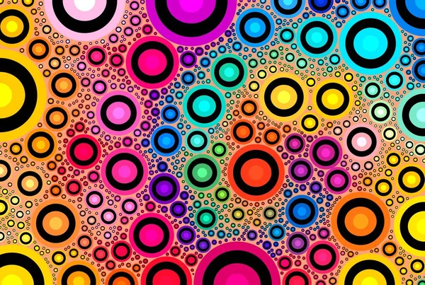 Soyut sanat tasarımı, renkli ve zarif arkaplan