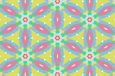 Dekoratif modern sanat tasarımı, renkli ve zarif arkaplan