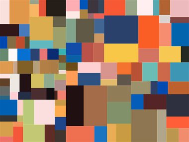 Renkli arka plana sahip yaratıcı soyut tasarım kavramı