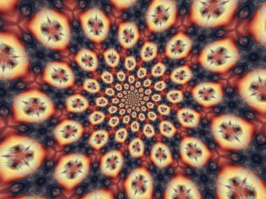 Renkli arka plana sahip yaratıcı soyut tasarım kavramı