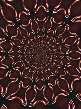 Renkli arka plana sahip yaratıcı soyut tasarım kavramı