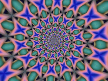 Renkli arka plana sahip yaratıcı soyut tasarım kavramı