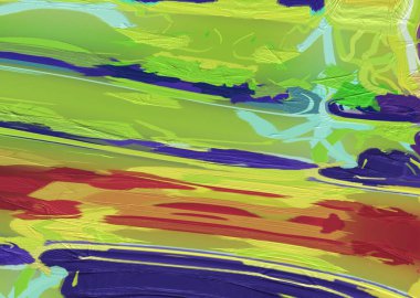 Soyut sanat tasarımı, renkli ve zarif arkaplan