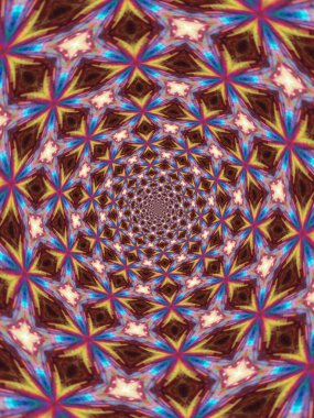 Renkli arka plana sahip yaratıcı soyut tasarım kavramı