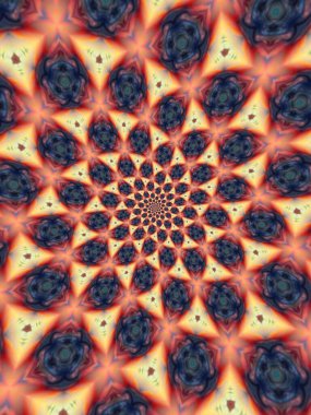 Renkli arka plana sahip yaratıcı soyut tasarım kavramı