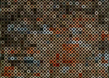 Renkli arka plana sahip yaratıcı soyut tasarım kavramı