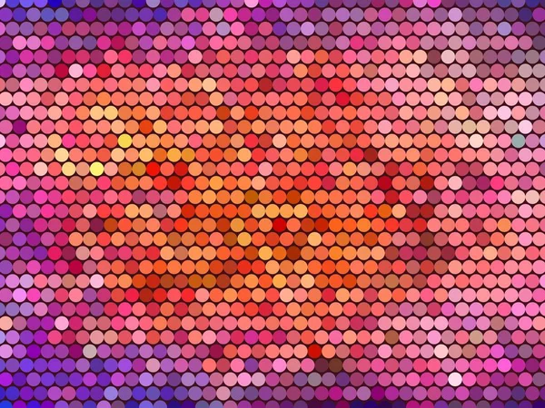 色彩斑斓的现代艺术设计理念 — 图库照片