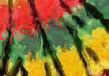 Soyut sanat tasarımı, renkli ve zarif arkaplan