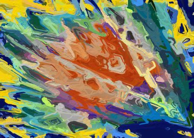 Soyut sanat tasarımı, renkli ve zarif arkaplan