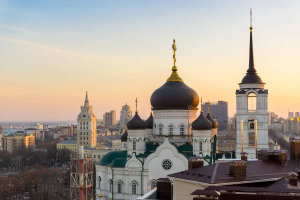 Благовіщенський собор (Православної Церкви) в центрі міста — стокове фото