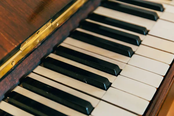Claves del pianoforte — Foto de Stock