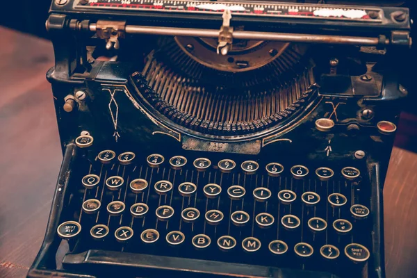 Keys of an old vintage typewriter — Stock Photo, Image