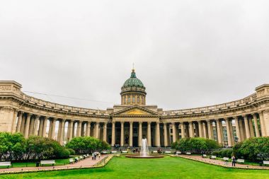 Panoramik Kazansky Katedrali, Saint-Petersburg