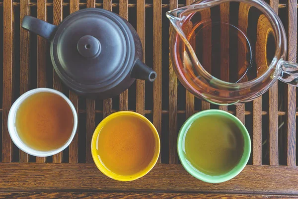 Conjunto para cerimônia de chá chinês — Fotografia de Stock