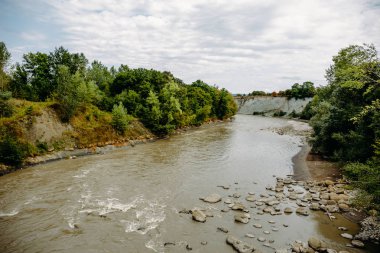 Adıge, Rusya Federasyonu - benzersiz doğa Anıtı, Belaya Nehri Vadisi vadisinde Ammonit