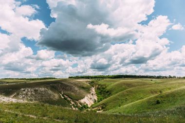 Muhteşem doğa kırsal manzara