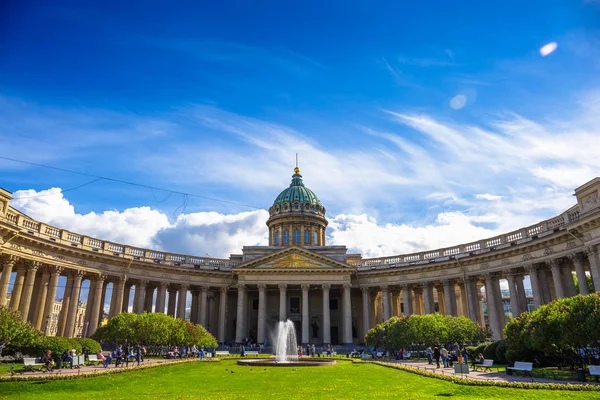 Фасад Казанского собора — стоковое фото