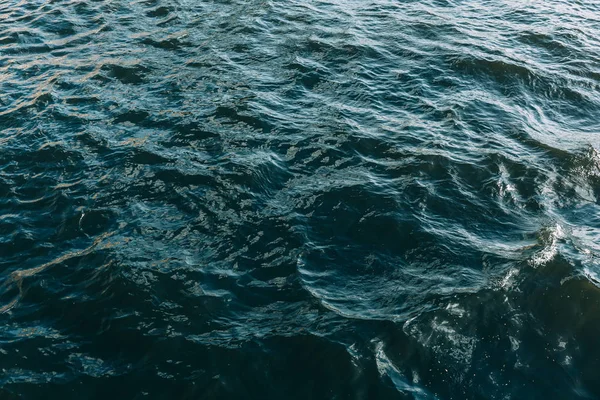 Dark blue water background, pattern, texture, web wallpaper — Stock Photo, Image