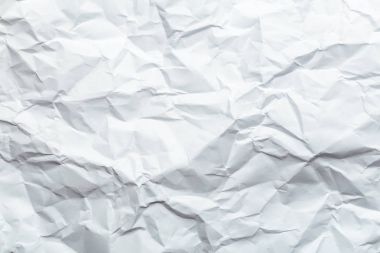 Crumpled paper background texture for usage in design clipart