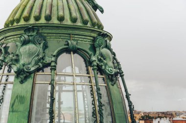Tower House şarkıcı veya Zinger üzerinde Nevsky Prospekt, St. Petersbyrg, Rusya Federasyonu