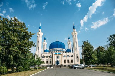 Cathedral mosque in Maykop  clipart