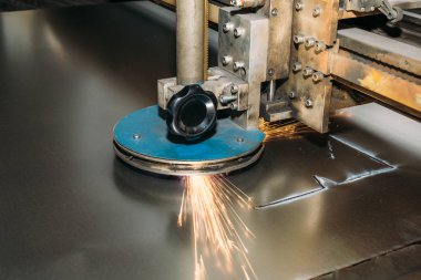 Endüstriyel cnc plazma makine metal kesme veya çelik levha