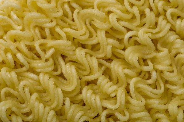 Instant noodles texture background, macro — Stock Photo, Image