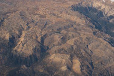 Gökyüzü dağ arkaplan görüntüsü yukarıdan
