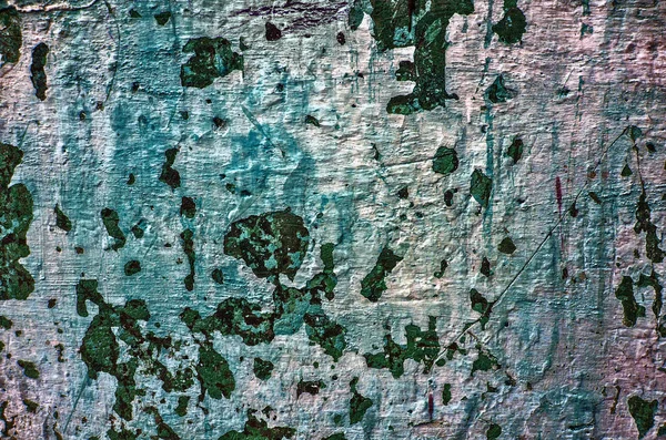 Фрагмент абстрактной бирюзовой покрашенной стены или бирюзового цвета старой каменной поверхности для различных областей применения — стоковое фото