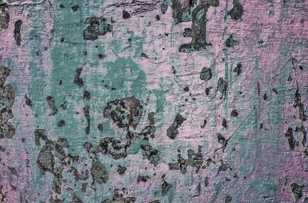 Fragmento de mistura abstrata parede rachada pintada verde ou mistura de superfície de pedra velha de cor verde para diferentes tipos de aplicações — Fotografia de Stock