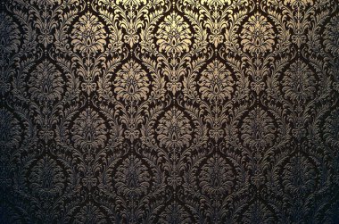 Süs duvar kağıdı parçası koyu renkli 