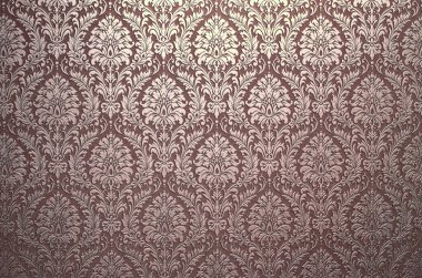 Süs duvar kağıdı kiremitli çiçek ve yaprakları desen veya doku yararlı bir vignetted arka plan ve degrade arka plan olarak renkli veya soyut yüzey parçası