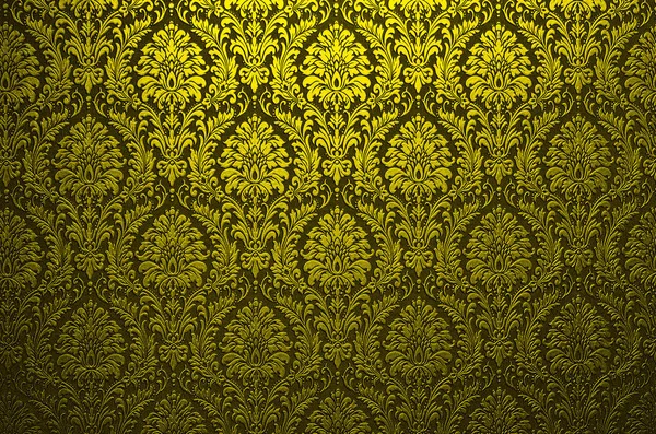 Fragment ozdobne Tapety kolorowe, lub streszczenie powierzchni płytkami kwiatów i liści wzór lub tekstury, które są przydatne jako tło winietowane i tło gradientowe — Zdjęcie stockowe