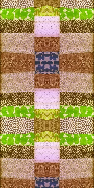Multicolorido superfície têxtil ou padrão de seda fundo abstrato — Fotografia de Stock