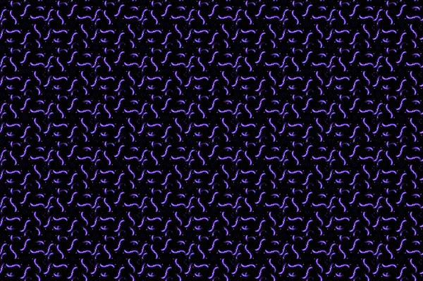 Abstrakte nahtlose dunkle geometrische Muster von Prismen oder Kreuzen. Geometrie-Gitterstruktur. Prisma Blumen Zahlen Hintergrund. schwarz braun grün blau rot kastanienbraun orange gelb gold und violett rosa — Stockfoto