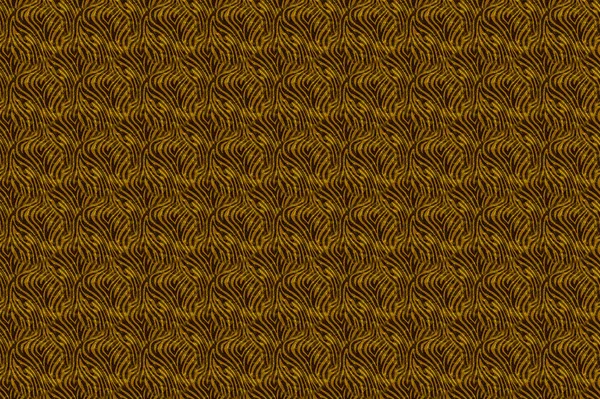 Colorfull senza cuciture astratto disegnato a mano Paisley Pattern, multi disegno onde toniche su sfondo scuro, rosso, marrone, giallo, blu — Foto Stock