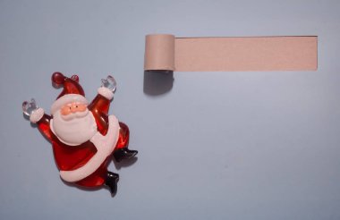 Güzel kutlama Noel arka plan. Yılbaşı tatil. Noel tatili. Kağıt arka plan üzerinde güzel Noel süsleri. Metniniz için boş alanı