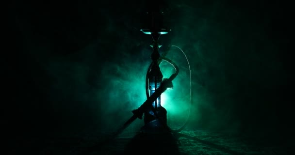 Vízipipa Forró Parazsat Shisha Tál Így Felhők Steam Arab Belső — Stock videók