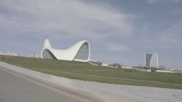 Baku Azerbaijan Avril 2020 Vidéo Point Vue Une Balade Dans — Video